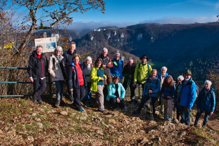 Jahresabschlusswanderung der DAV-Sektion Pfullendorf