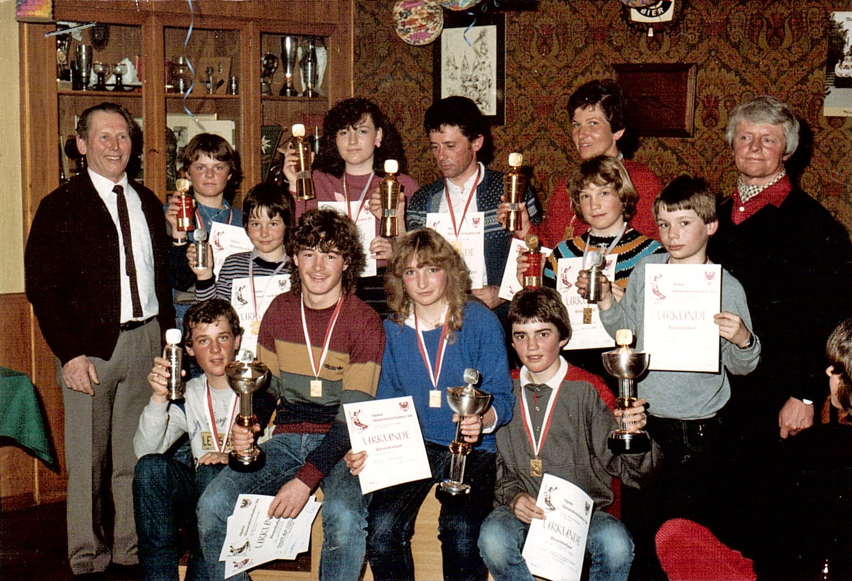 Gruppenfoto Stadtmeisterschaften1984